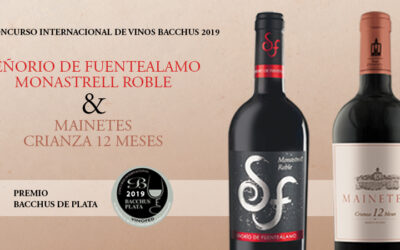 BACCHUS de Plata para Señorío de Fuenteálamo Monastrell Roble y Mainetes 2016 MONASTRELL ROBLE