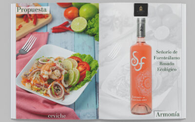 Receta de Ceviche de pescado blanco para maridar con SF Rosado